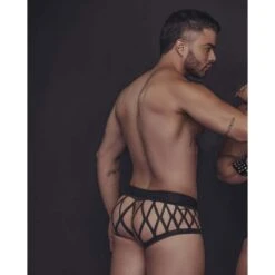 Boxer Candyman Cage 99691 – Sous-vêtement Homme Sexy à Coupe Ajustée et Taille Basse 5 Boxer Candyman Cage 99691 – Sous-vêtement Homme Sexy à Coupe Ajustée et Taille Basse -Men Attitude Boutique boxer candy 99691 noir a