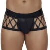 Boxer Candyman Cage 99691 – Sous-vêtement Homme Sexy à Coupe Ajustée et Taille Basse -Men Attitude Boutique boxer candy 99691 noir m