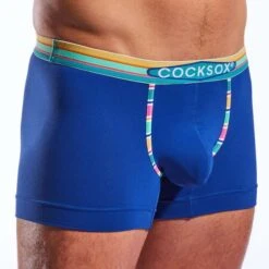 Boxer CockSox Palm Beach Blue CX94 -Men Attitude Boutique boxer cocksox cx94 bleu 4