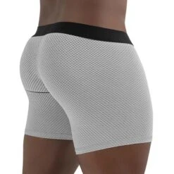 Boxer Long ErgoWear MAX EW1394 - Microfibre Extensible avec Poche Ergonomique MAX 5 Boxer Long ErgoWear MAX EW1394 - Microfibre Extensible avec Poche Ergonomique MAX -Men Attitude Boutique boxer ergo EW1394 gris 3