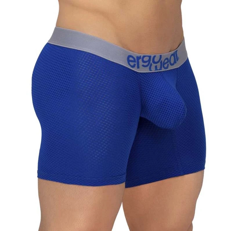 ErgoWear Navy Blue MAX MESH EW1214 - Long Boxer Brief with Ergonomic Pouch 3 ErgoWear Navy Blue MAX MESH EW1214 - Long Boxer Brief with Ergonomic Pouch â Image 3