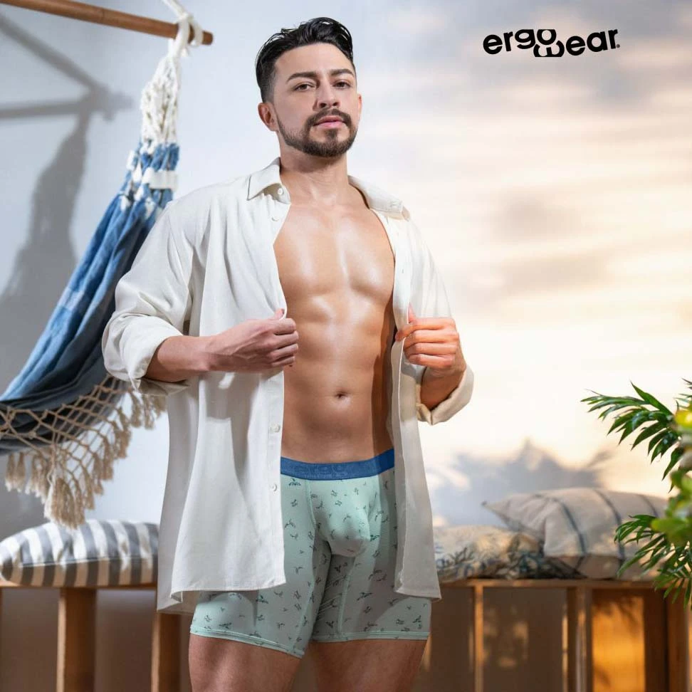 Boxer Long ErgoWear SLK SE EW1779 Bleu Ciel 2 Boxer Long ErgoWear SLK SE EW1779 Bleu Ciel – Image 2