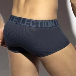Boxer ES Collection Recycled Rib UN576 Bleu -Men Attitude Boutique boxer esco un576 bleu 3