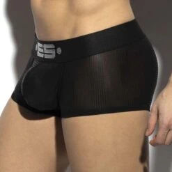 Boxer ES Collection Scotland UN578 – Sous-vêtement Homme à Imprimé Écossais Ton sur Ton 6 Boxer ES Collection Scotland UN578 – Sous-vêtement Homme à Imprimé Écossais Ton sur Ton -Men Attitude Boutique boxer esco un578 noir 4