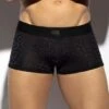 Boxer ES Collection Leopard UN624 Noir -Men Attitude Boutique boxer esco un624 noir m