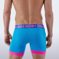 Boxer Garçon OCEAN – Sous-vêtement Sport en Nylon & Spandex avec Ceinture Logotée GM 6 Boxer Garçon OCEAN – Sous-vêtement Sport en Nylon & Spandex avec Ceinture Logotée GM -Men Attitude Boutique boxer garconmodel boce rose 3