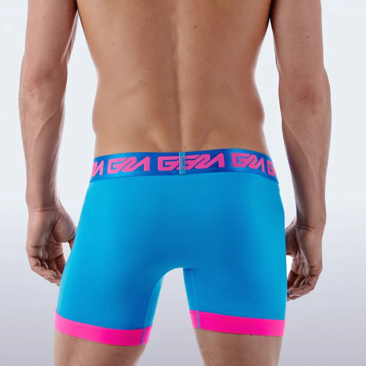 Boxer Garçon OCEAN – Sous-vêtement Sport en Nylon & Spandex avec Ceinture Logotée GM 3 Boxer Garçon OCEAN – Sous-vêtement Sport en Nylon & Spandex avec Ceinture Logotée GM – Image 3