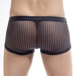 L'Homme Invisible Blaze MY39BZE – Boxer en Dentelle Fine Noire et Poche Ergonomique 4 L'Homme Invisible Blaze MY39BZE – Boxer en Dentelle Fine Noire et Poche Ergonomique -Men Attitude Boutique boxer lhommeinvisible MY39BZE noir 3