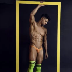 Capri Cut4Men C4MSPX07 Orange 4 Capri Cut4Men C4MSPX07 Orange -Men Attitude Boutique capri cutformen c4mspx07 copperspring a