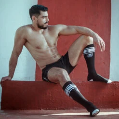 Chaussettes Footish TOF PARIS S0001NR -Men Attitude Boutique chaussettes tof s0001nr noir a 1