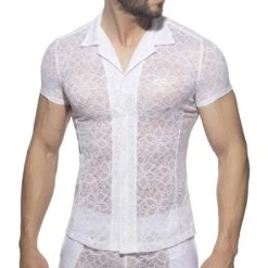 Chemise Addicted Flowery Lace AD1192 Blanc