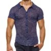 Chemise Modus Vivendi Knight 05241 -Men Attitude Boutique chemise modus 05241 bleu m