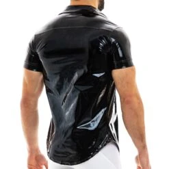 Chemise Modus Vivendi Viral Vinyl 08041 -Men Attitude Boutique chemise modus 08041 noir 3