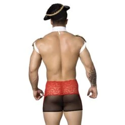 Candyman Red Lace Torero – 4-Piece Sexy Bullfighter Costume Set 5 Candyman Red Lace Torero – 4-Piece Sexy Bullfighter Costume Set -Men Attitude Boutique costume candyman 99290 rouge 3