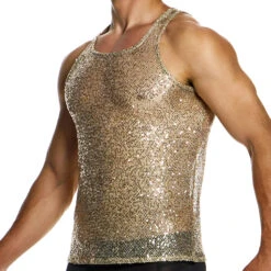 Débardeur Harem Modus Vivendi 19431 Or 6 Débardeur Harem Modus Vivendi 19431 Or -Men Attitude Boutique dbardeur modusvivendi 19431 gold 1