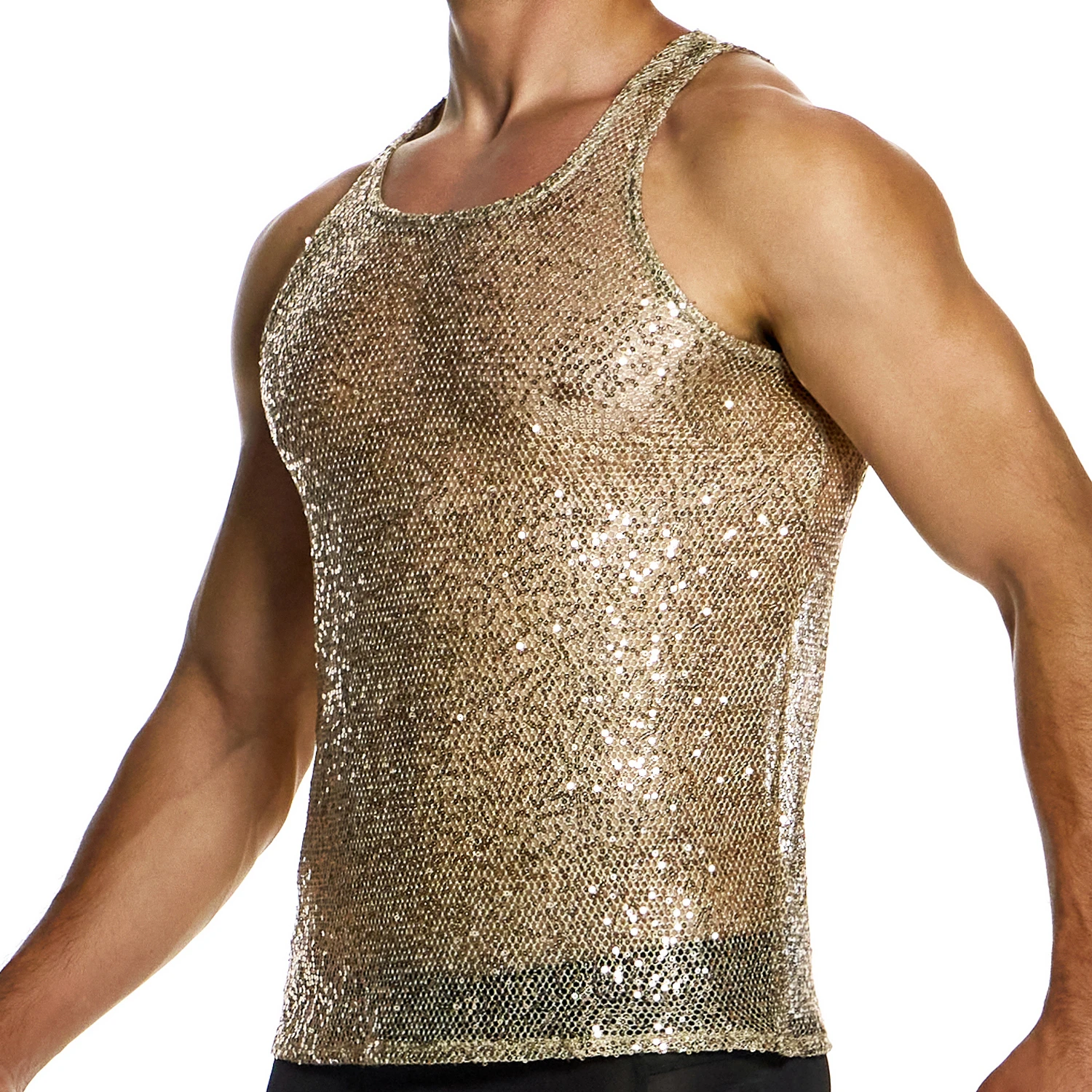 Débardeur Harem Modus Vivendi 19431 Or 3 Débardeur Harem Modus Vivendi 19431 Or – Image 3