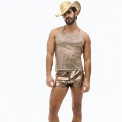 Débardeur Harem Modus Vivendi 19431 Or 5 Débardeur Harem Modus Vivendi 19431 Or -Men Attitude Boutique dbardeur modusvivendi 19431 gold a