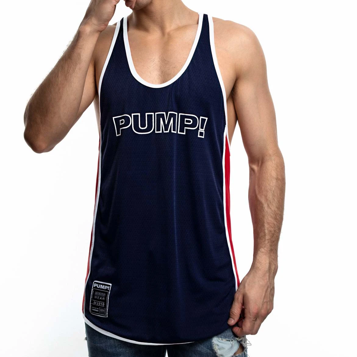 Débardeur Sport Pump! Academy Deep 14016 – Mesh Respirant et Emmanchures Larges 1 Débardeur Sport Pump! Academy Deep 14016 – Mesh Respirant et Emmanchures Larges