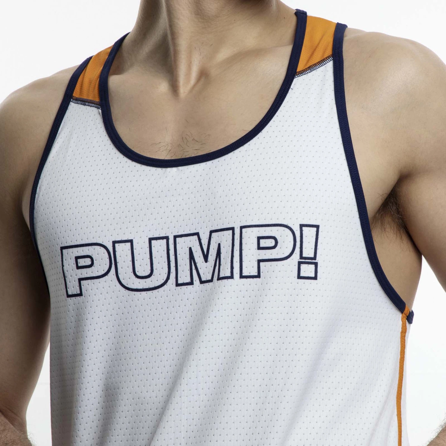 Débardeur Pump! Varsity 14017 Blanc 3 Débardeur Pump! Varsity 14017 Blanc – Image 3