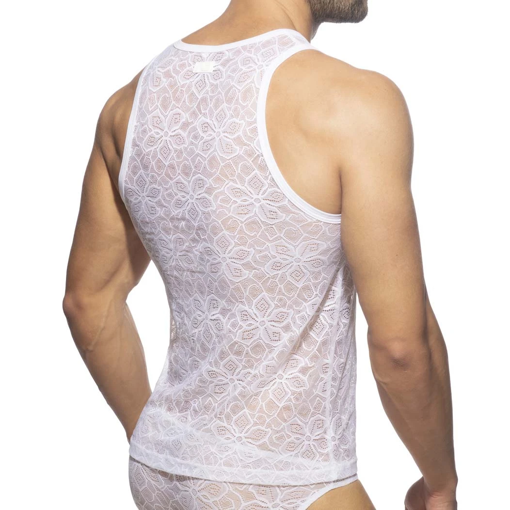 Débardeur Addicted Flowery Lace AD1077 3 Débardeur Addicted Flowery Lace AD1077 – Image 3