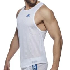 Débardeur Addicted Waistband Mesh AD928 -Men Attitude Boutique debardeur addicted ad928 blanc 4
