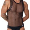 Candyman Mesh Noir 99758 – Débardeur Homme Sexy et Transparent 6 Candyman Mesh Noir 99758 – Débardeur Homme Sexy et Transparent -Men Attitude Boutique debardeur candyman 99758 noir m