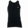 Emporio Armani Black Stretch Cotton Tank Top 110828 C729 – Classic Eagle Logo Slim Fit -Men Attitude Boutique debardeur emporioarmani 110828C729 noir m