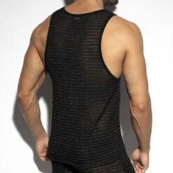 Debardeur ES Collection Bohemian TS315 Noir 6 Debardeur ES Collection Bohemian TS315 Noir -Men Attitude Boutique debardeur es ts315 noir 3