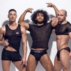 Debardeur ES Collection Bohemian TS315 Noir 5 Debardeur ES Collection Bohemian TS315 Noir -Men Attitude Boutique debardeur es ts315 noir a