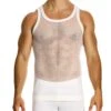 Debardeur Modus Vivendi Mesh Through 05431 Blanc
