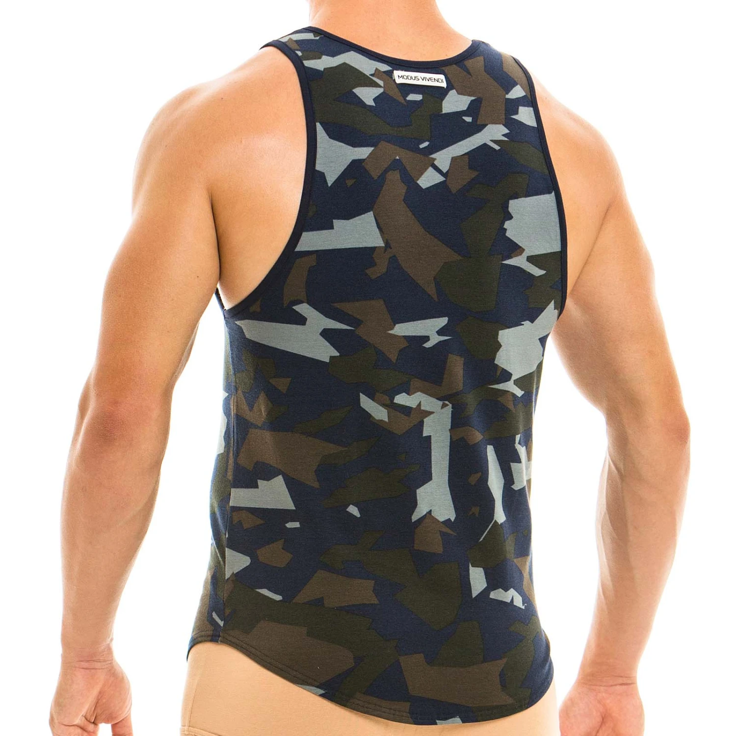 Débardeur Modus Vivendi Desert 11731 – Coupe Échancrée Sable et Dos en T 3 Débardeur Modus Vivendi Desert 11731 – Coupe Échancrée Sable et Dos en T – Image 3