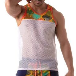 Débardeur Floral Mesh TOF PARIS TOF196J