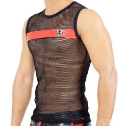 Débardeur Spartacus TOF PARIS TS0028PANR -Men Attitude Boutique debardeur tof ts0028panr rouge 4