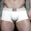 AD Fetish ADF93 Blanc - Boxer Empty Bottom Sexy Ouvert Ă l'ArriĂšre 9 AD Fetish ADF93 Blanc - Boxer Empty Bottom Sexy Ouvert Ă l'ArriĂšre -Men Attitude Boutique empty adf adf93 blanc m