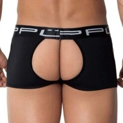 PPÜ 2104 Noir – Empty Bottom Open Back Seductive Men's Underwear 4 PPÜ 2104 Noir – Empty Bottom Open Back Seductive Men's Underwear -Men Attitude Boutique empty ppu 2104 noir 3
