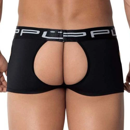 PPÜ 2104 Noir – Empty Bottom Open Back Seductive Men's Underwear 2 PPÜ 2104 Noir – Empty Bottom Open Back Seductive Men's Underwear – Image 2