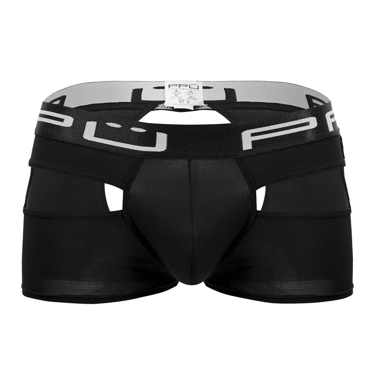 PPÜ 2104 Noir – Empty Bottom Open Back Seductive Men's Underwear 3 PPÜ 2104 Noir – Empty Bottom Open Back Seductive Men's Underwear – Image 3