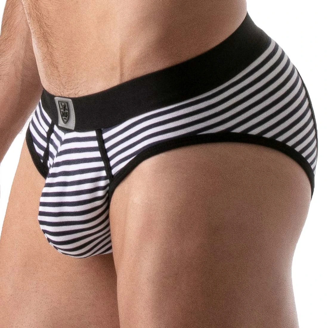 TOF Paris Marinière Stripes Empty Bottom Slip – Push-Up Backless Underwear 4 TOF Paris Marinière Stripes Empty Bottom Slip – Push-Up Backless Underwear – Image 4