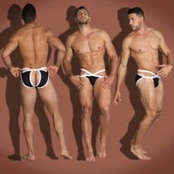 Slip Empty Bottom Pikante Idyllic PIK0212 6 Slip Empty Bottom Pikante Idyllic PIK0212 -Men Attitude Boutique emptybottom pik0212 pikante noir a