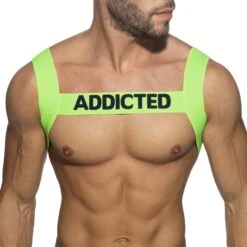 Harnais Addicted Neon AD1127 Vert