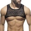 Harnais Addicted Flowery Lace AD1173 Noir – Body Strap en Dentelle Fleurie Exclusive 6 Harnais Addicted Flowery Lace AD1173 Noir – Body Strap en Dentelle Fleurie Exclusive -Men Attitude Boutique harnais ad ad1173 noir m