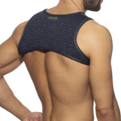 Addicted Regal Reversible Blue & Gold Harness – AD1304 Luxury Baroque Chest Straps 7 Addicted Regal Reversible Blue & Gold Harness – AD1304 Luxury Baroque Chest Straps -Men Attitude Boutique harnais ad1304 blue 2