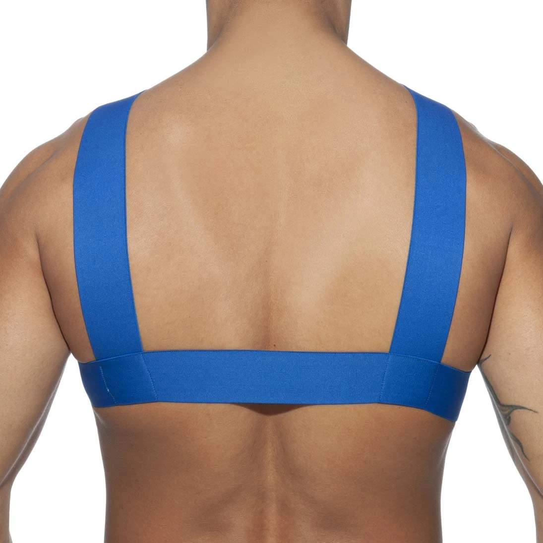 AD Fetish ADF116 Rouge – Harnais Pectoral Élastique avec Logo Silicone 2 AD Fetish ADF116 Rouge – Harnais Pectoral Élastique avec Logo Silicone – Image 2