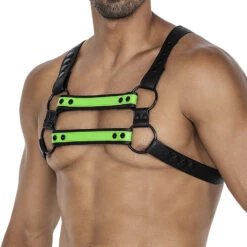 Harnais Cut4Men H4RNESS06 Vert Fluo – Accessoire de Poitrine Sexy en Polyuréthane 7 Harnais Cut4Men H4RNESS06 Vert Fluo – Accessoire de Poitrine Sexy en Polyuréthane -Men Attitude Boutique harnais ar0013 vert 2