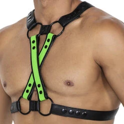 Harnais Cut4Men H4RNESS06 Vert Fluo – Accessoire de Poitrine Sexy en Polyuréthane 9 Harnais Cut4Men H4RNESS06 Vert Fluo – Accessoire de Poitrine Sexy en Polyuréthane -Men Attitude Boutique harnais ar0013 vert 3