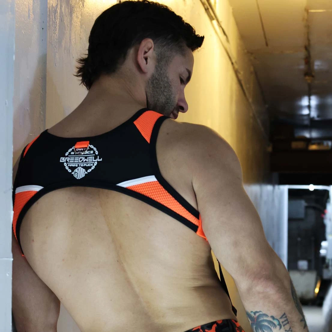 Harnais Breedwell Neo Camo Orange – Imprimé Camouflage avec Sangles Amovibles 3 Harnais Breedwell Neo Camo Orange – Imprimé Camouflage avec Sangles Amovibles – Image 3