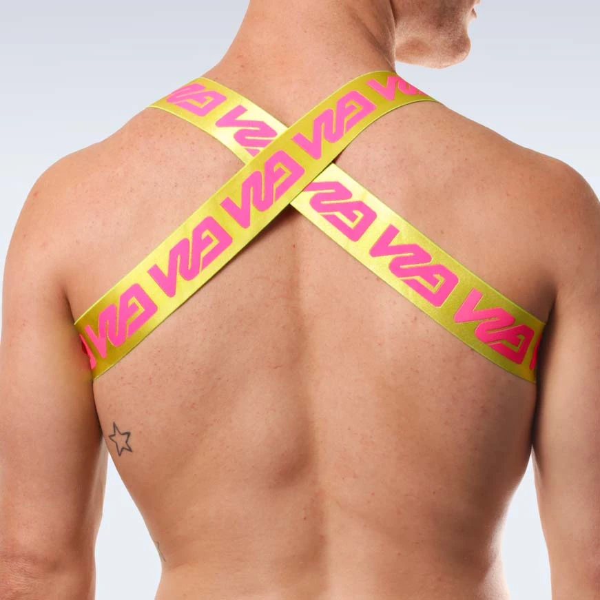 Harnais Homme Garçon Espanola - Design Élastique avec Anneaux Métalliques 2 Harnais Homme Garçon Espanola - Design Élastique avec Anneaux Métalliques – Image 2