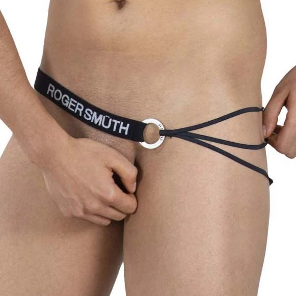 Harnais Roger Smuth RS038 Noir – Poche Mesh Transparent et Ceinture Élastique Logotée 1 Harnais Roger Smuth RS038 Noir – Poche Mesh Transparent et Ceinture Élastique Logotée