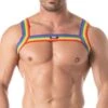 Harnais Rainbow TOF PARIS TOF385RW Multicolore