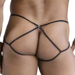 Jock Strap Candyman 99831 Noir 6 Jock Strap Candyman 99831 Noir -Men Attitude Boutique jock candy 99831 noir 3